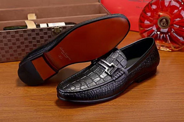 Salvatore Ferragamo Business Men Shoes--093